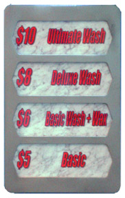GXP placard template